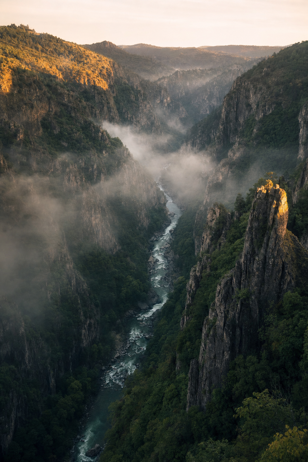 The Gorges de l’Allier — a wild emerald canyon in central France
